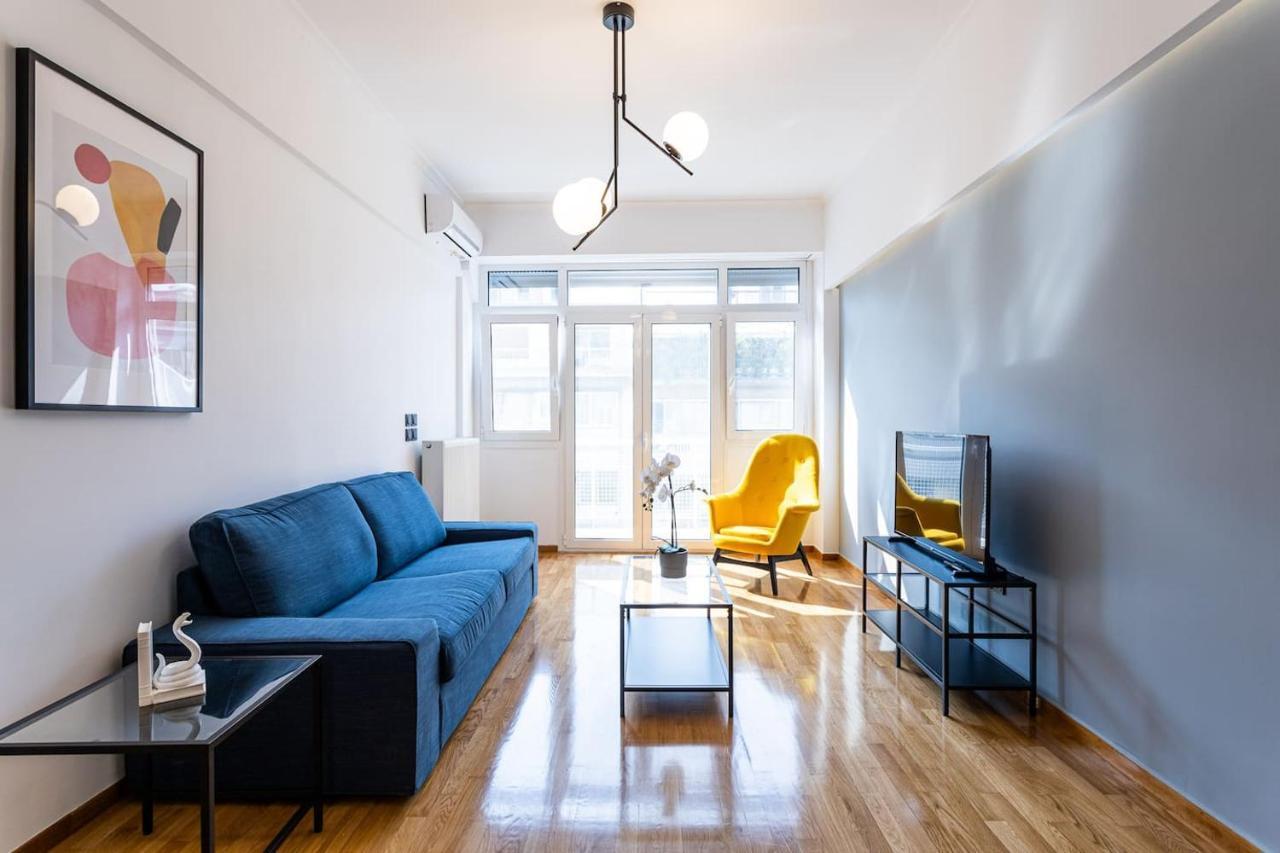 Luxury Penthouse On Akadimias With 2 Bed & 2 Bath Apartment Athena Bagian luar foto