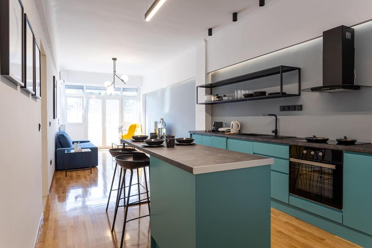 Luxury Penthouse On Akadimias With 2 Bed & 2 Bath Apartment Athena Bagian luar foto