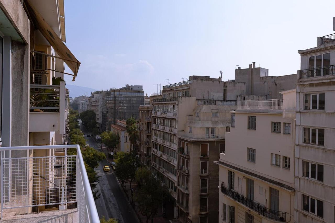Luxury Penthouse On Akadimias With 2 Bed & 2 Bath Apartment Athena Bagian luar foto