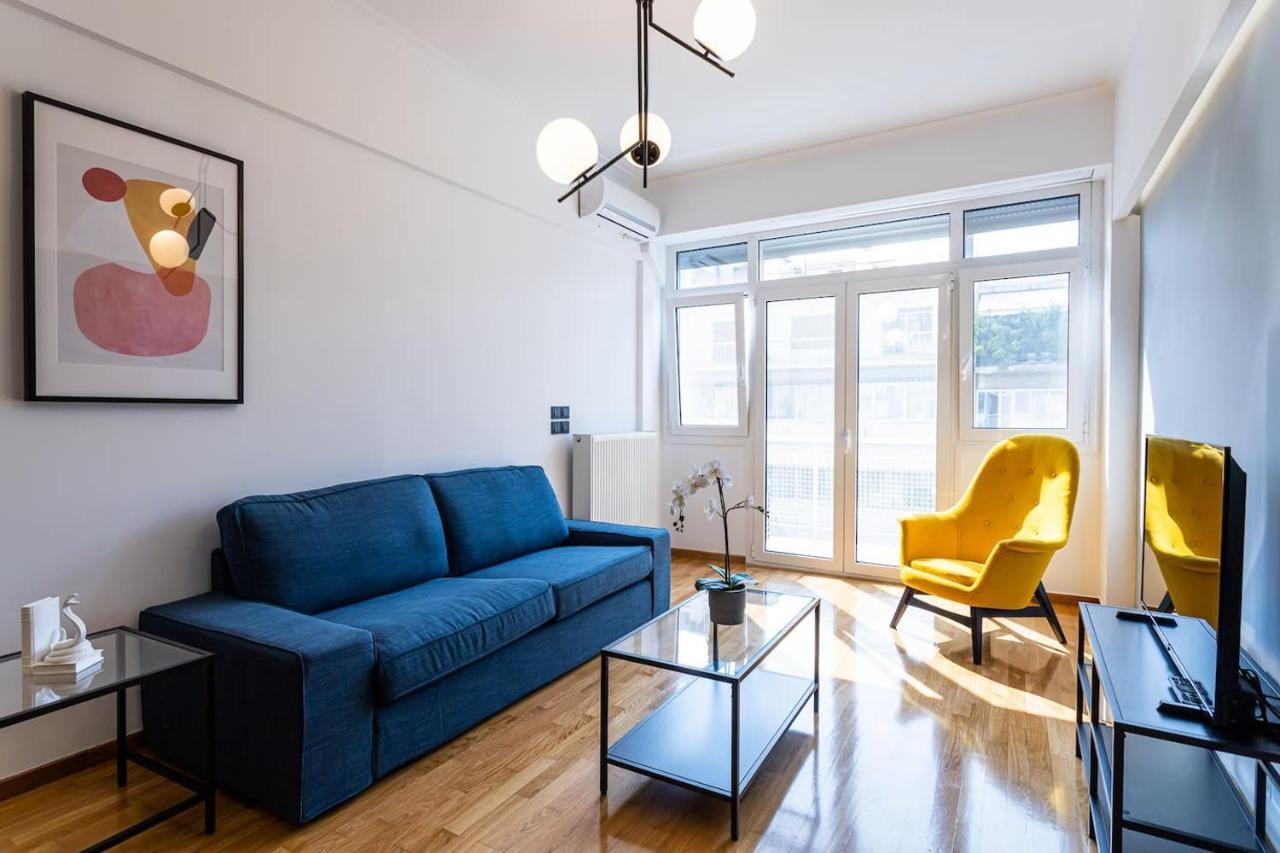 Luxury Penthouse On Akadimias With 2 Bed & 2 Bath Apartment Athena Bagian luar foto